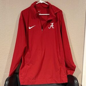 Nike Alabama Crimson Quarter-Zip Jacket